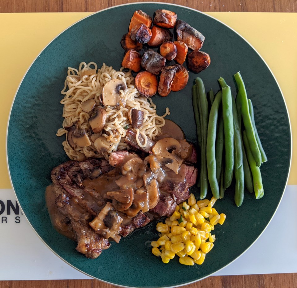 taiwanese-black-pepper-mushroom-steak-sauce