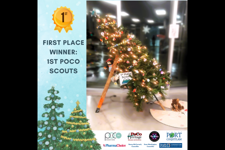 First place went to the 1st PoCo Scouts. | Port Coquitlam BIA