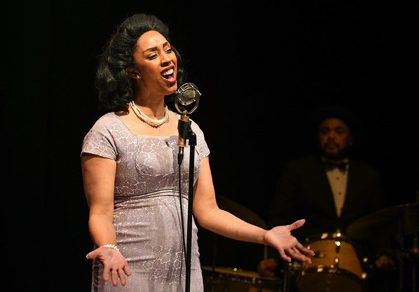Krystle Dos Santos plays Viola Desmond, the Black Canadian whose image is on the $10 bill, in a musical show called "Hey, Viola!" It runs this week at the Evergreen Cultural Centre in Coquitlam. Tickets are now on sale.