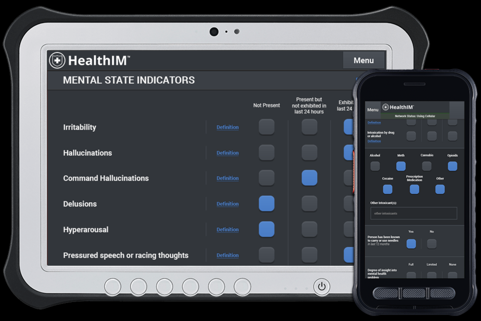 The HealthIM platform. 