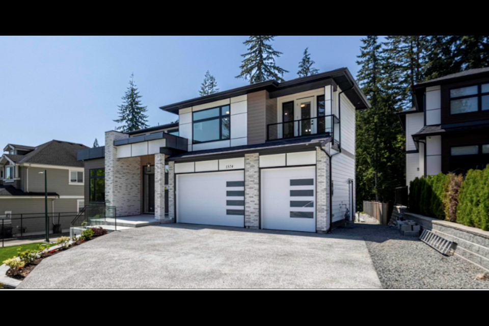 This home at 1374 Kingston St. (Burke Mountain) sold for $3.55 million.
