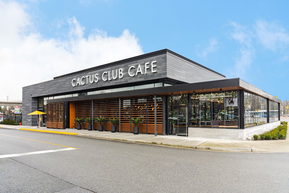 What you need to know about Coquitlam's newly opened Cactus Club