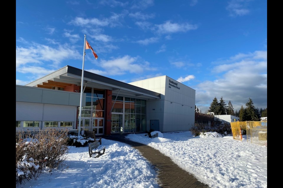 Centennial Secondary School in Coquitlam is among three schools facing a classroom space crunch.