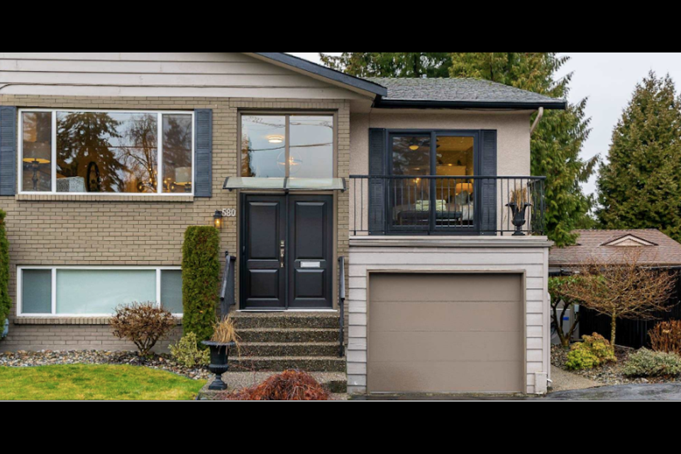 This half duplex in Coquitlam sold for over $1.5 million in one week in January.