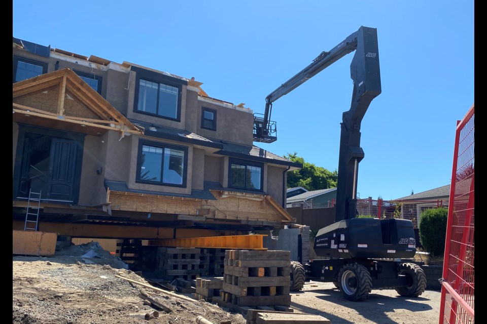 This 5,000 sq. ft. home in Coquitlam will be floated up the Salish Sea to Powell River.