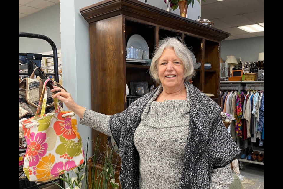 Barb Worwood, manager of the Eagle Ridge Hospital Auxiliary Thrift Shop in Port Coquitlam. | Diane Strandberg, Tri-City News