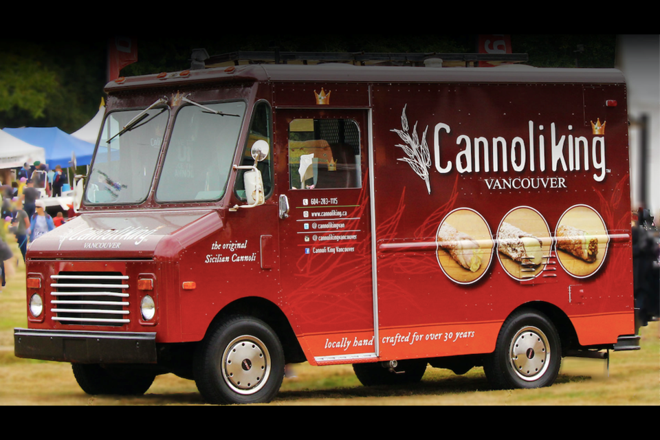 Cannoli lovers will recognize this Cannoli King Vancouver food truck. The business is expanding to Port Coquitlam.