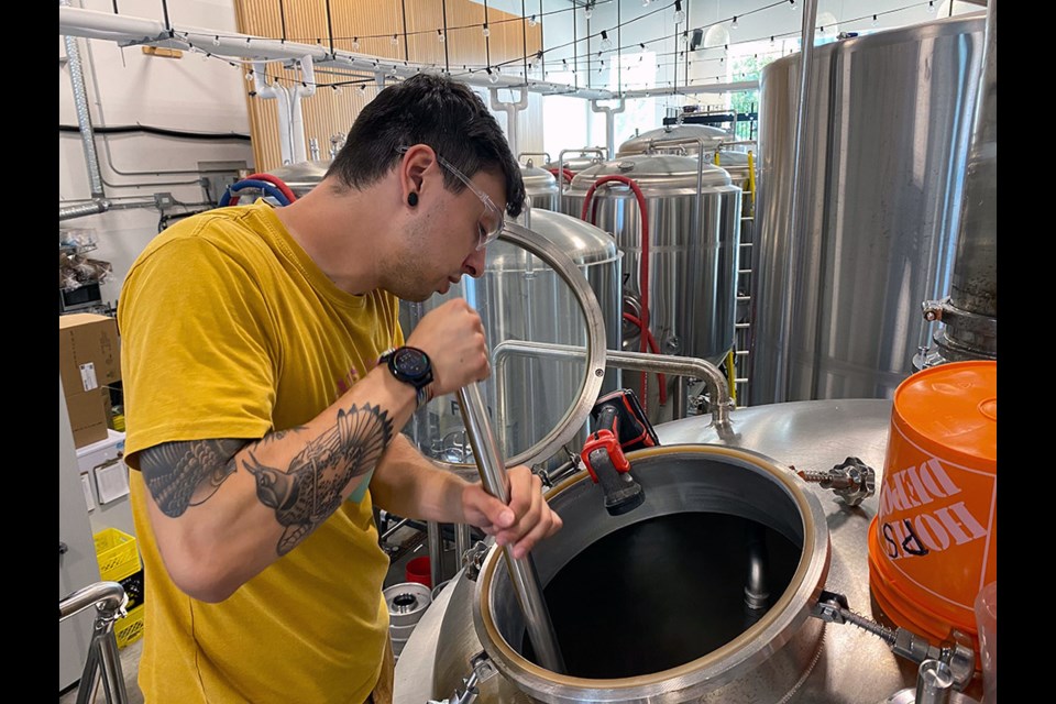 Sebastian Peterson, at 25 years old, is the head brewer of Port Coquitlam's newest beer business — Curious Creatures Beer Corp.