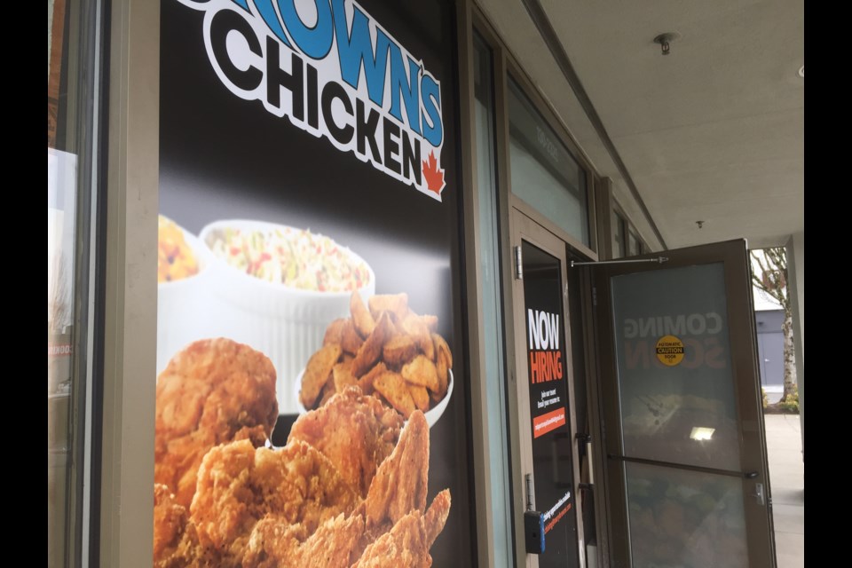 Mary Brown's Chicken is expected to open soon in Port Coquitlam.
