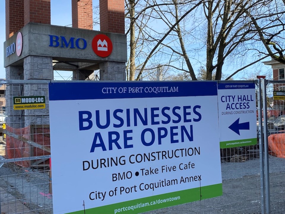 construction-in-front-of-port-coquitlam-city-hall