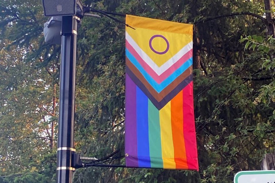 The Pride flag has been installed across Coquitlam to mark Pride Month (June) and support the local LGBTQ2S+ community.