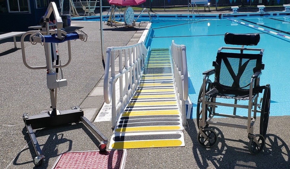 Eagle Ridge Outdoor Pool - Accessibility options June 9, 2021