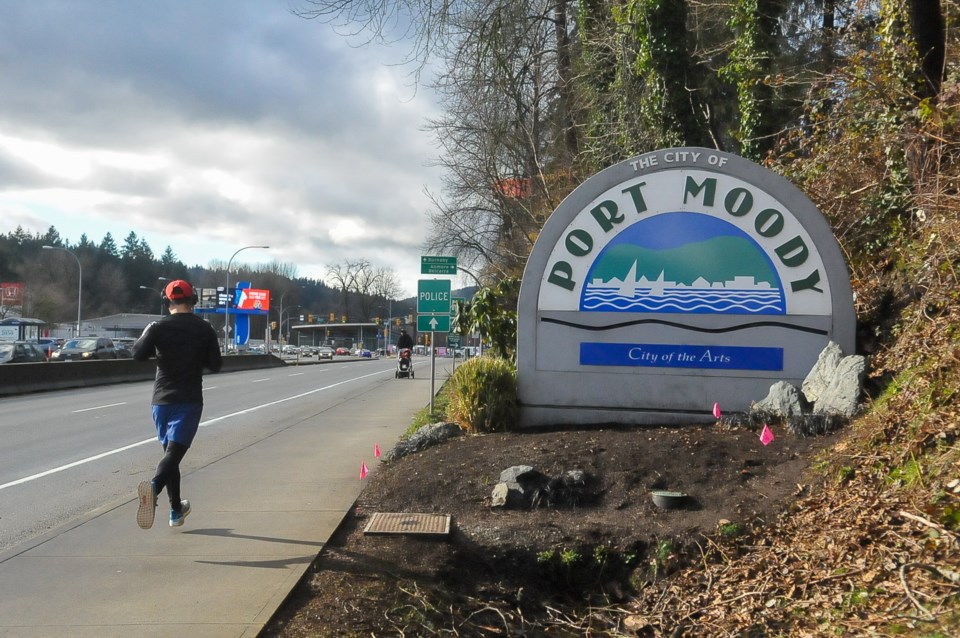 Port Moody sign