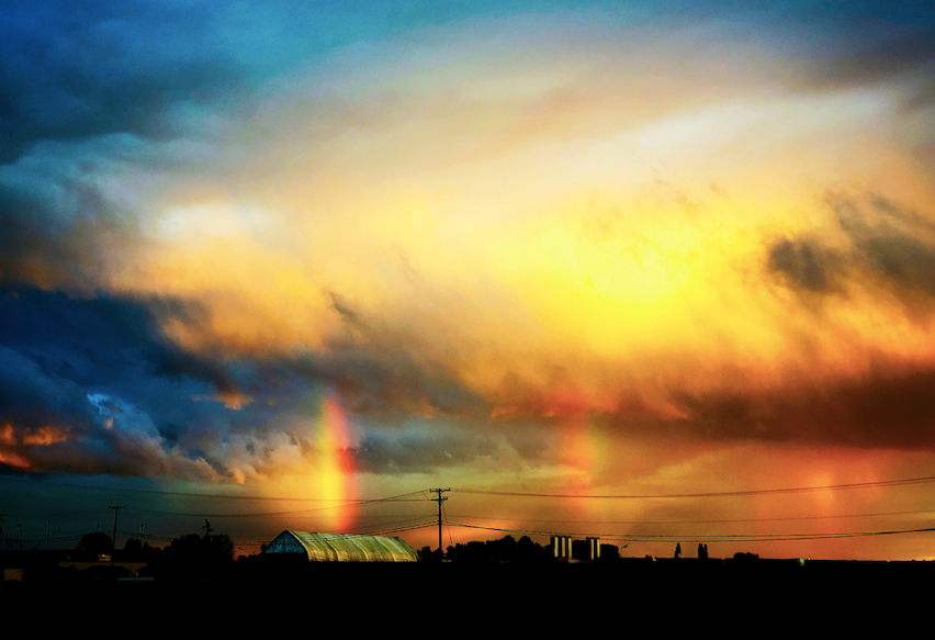 Thunderstorm over PoCo rail yards/Hunter Madsen