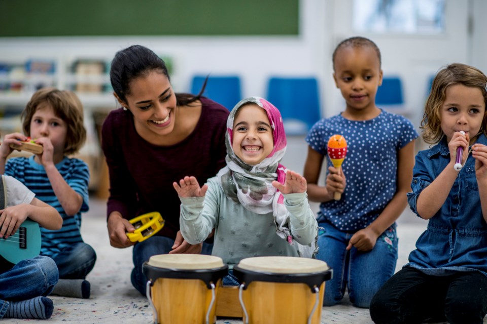 Diverse classroom