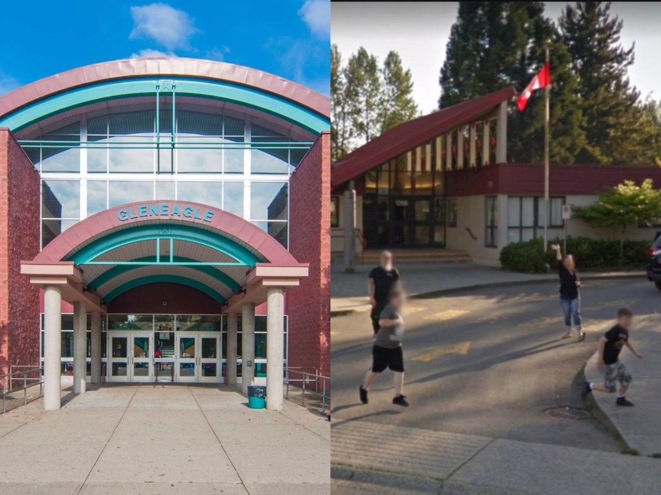 Gleneagle secondary and Nestor elementary 