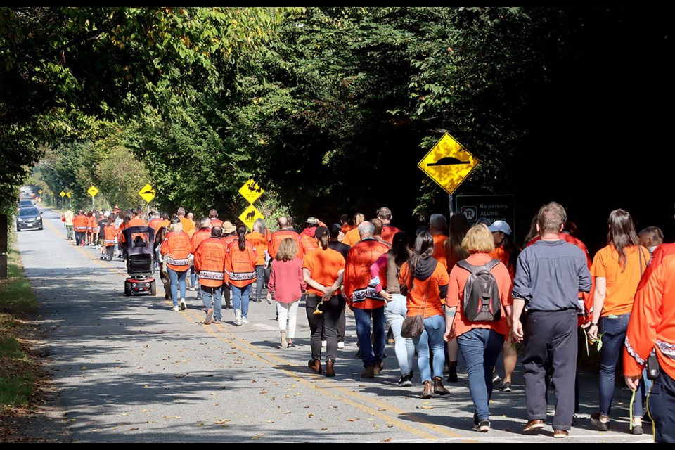 Reconciliation walk in Coquitlam - Tri-City News