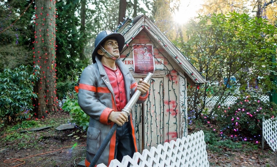 Bright Nights will be set up once again in Vancouver's Stanley Park with Tri-City firefighters contributing helping hands and raising funds for the BC Burn Fund.