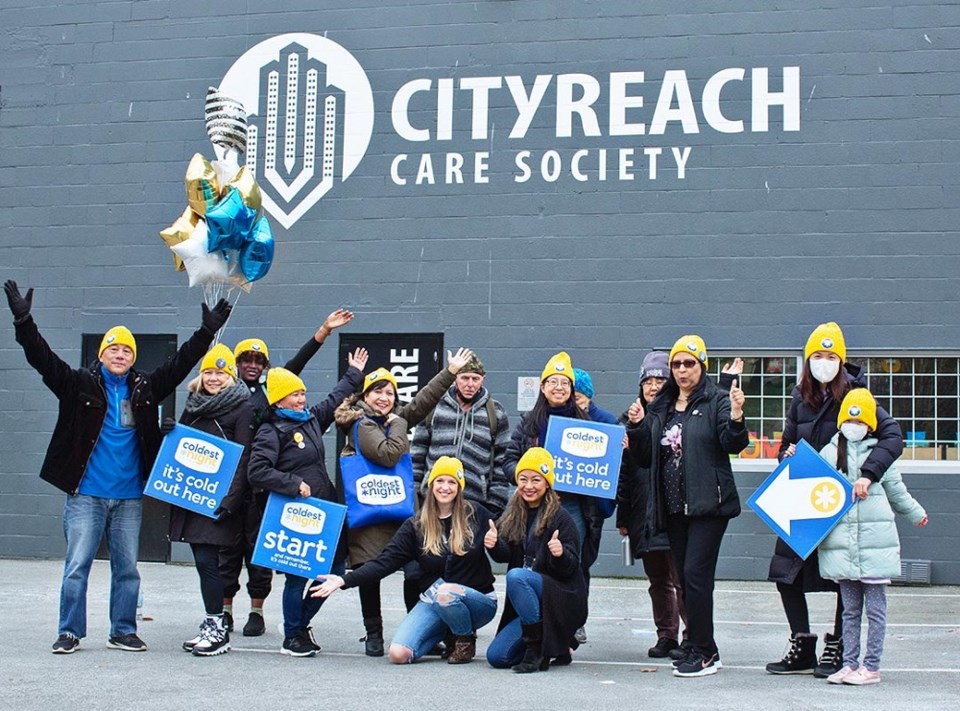 cityreachcaresocietyportcoquitlamcoldestnight2022vancouver