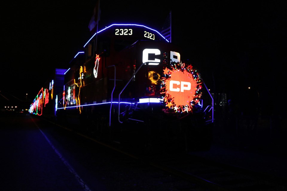 The 2022 CP Holiday Train is set to roll through Port Moody and Port Coquitlam on Sunday, Dec. 18 following a two-year pandemic hiatus.