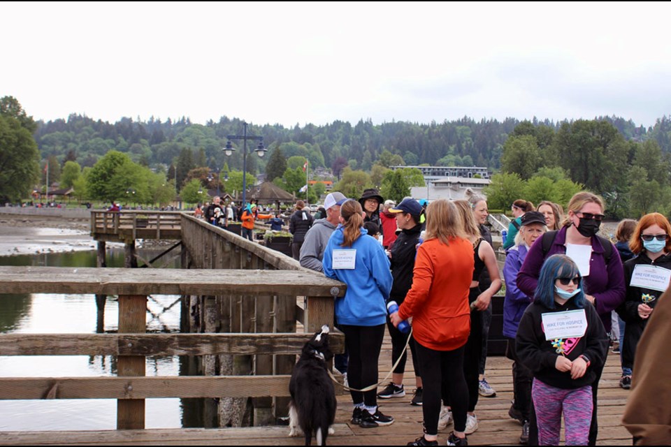 Tri-Cities residents hiked around Port Moody for the 2022 Hike for Hospice, raising funds for the Crossroads Hospice Society in providing palliative care for family members. The event is in Port Coquitlam for 2023.