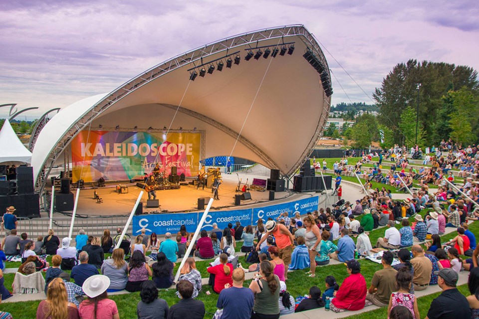 The Kaleidoscope Arts Festival at TD Community Plaza in Coquitlam's Town Centre Park.