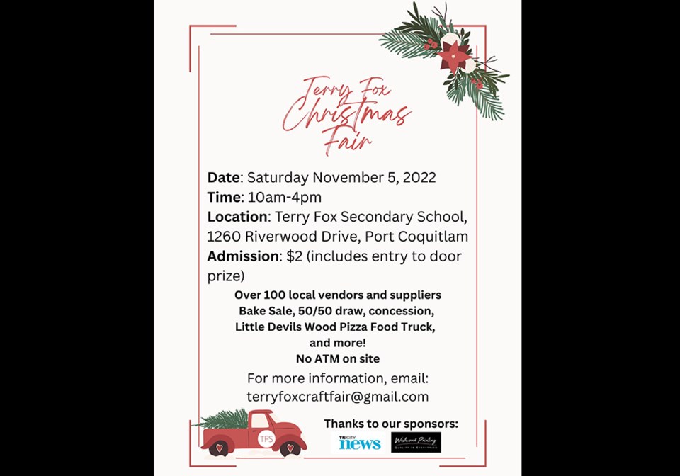 terryfoxportcoquitlamchristmascraftfair2022