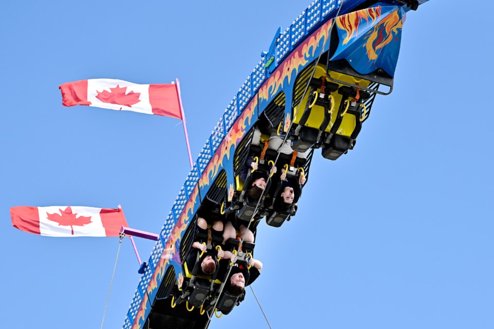 West Coast Amusements returned to Coquitlam Centre on April 20, 2024. 