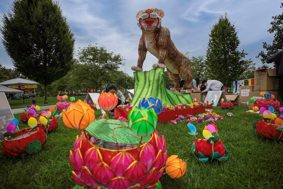 Some weekend rain didn't stop thousands of Tri-Cities residents from taking in the sights, sounds and activities of an abundance of cultures at the World of Love Carnival in Coquitlam's Town Centre Park on Sept. 4 and 5, 2022.