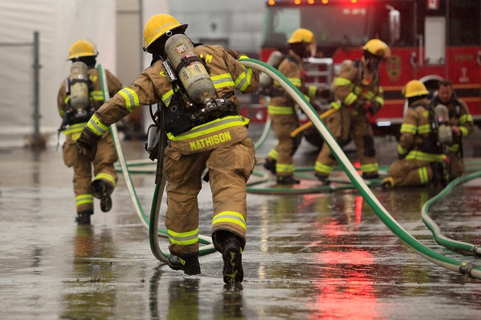 Coquitlam firefighter
