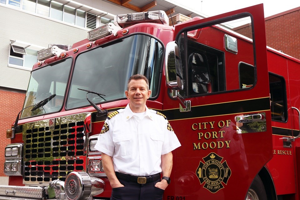 Darcey O'Riordan is the new chief of Port Moody Fire Rescue as of June 17, 2021.