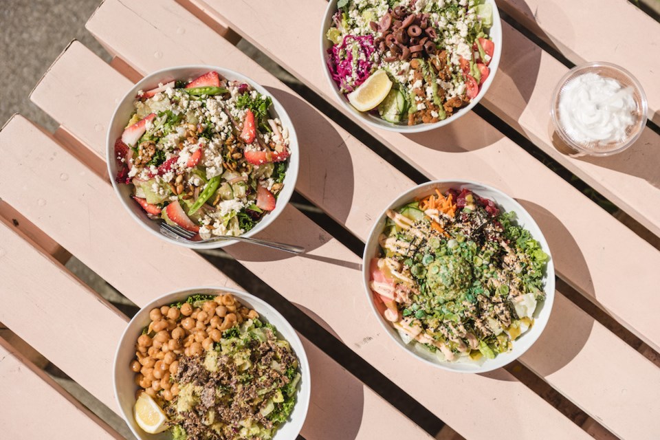 Acai bowls, rice bowls, salads, smoothies, wraps and a full coffee line up will be on offer at Kokomo at Suter Brook Village in Port Moody. 
