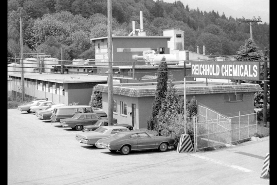 Reichold Chemicals opened a small plant in Port Moody in 1951 to produce resins used in manufacturing plywood.