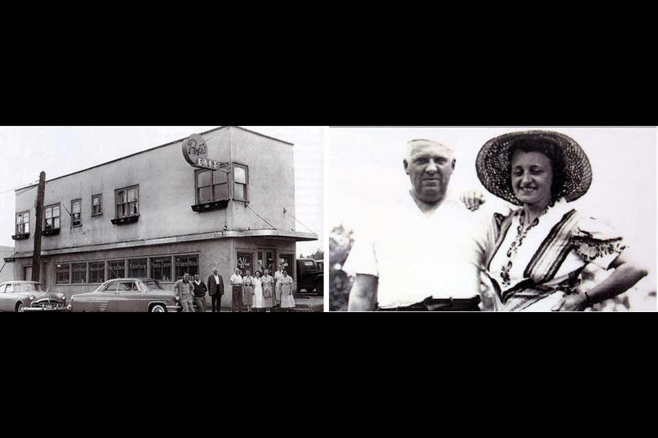 Oral (Pop) Tichurst and his wife Myra ran Pop's Cafe in Port Coquitlam.