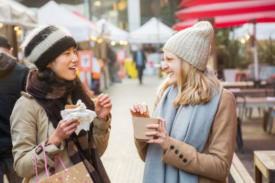 Winter market getty images