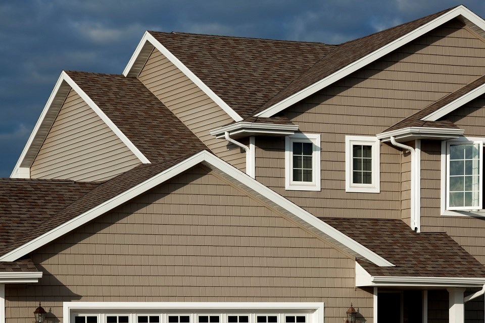 House detailing with gutters - Getty Images