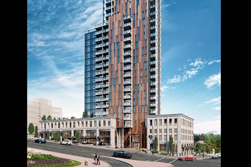 The Loma at 1707 Lougheed Hwy. is a 25-storey high rise slated for completion in 2024.