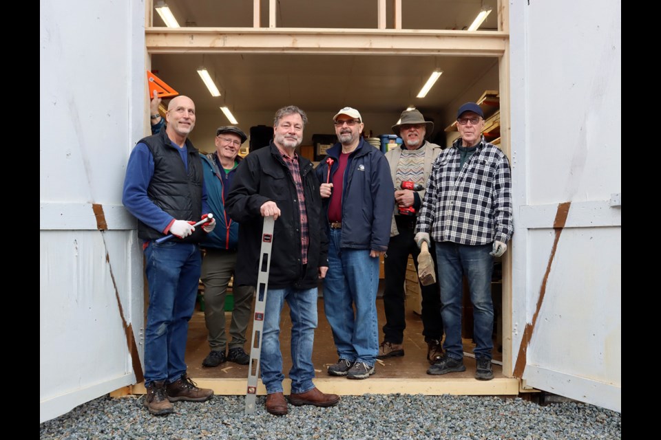 Founding members of the Port Moody Men's Shed Society have spent the better part of the past year cleaning out and fixing up Charlie's Shop in front of Port Moody Station Museum to become their new workshop. They'll be ready to show it off at a barbecue and open house on May 15.