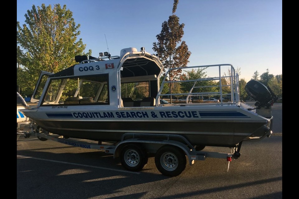 Coquitlam Search and Rescue (CoqSAR) are appealing to the public for a space to store its marine rescue boat after its regular unit became full.