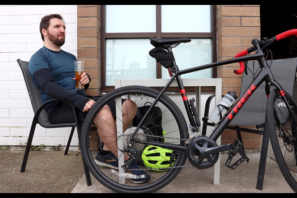 Bill Jones is a Port Coquitlam cyclist who says there's nothing better than enjoying a cold beer at one of the area's craft breweries after a bike ride, so he's started a Facebook community of fellow cyclists and beer lovers in the Tri-Cities that already has more than 300 members.