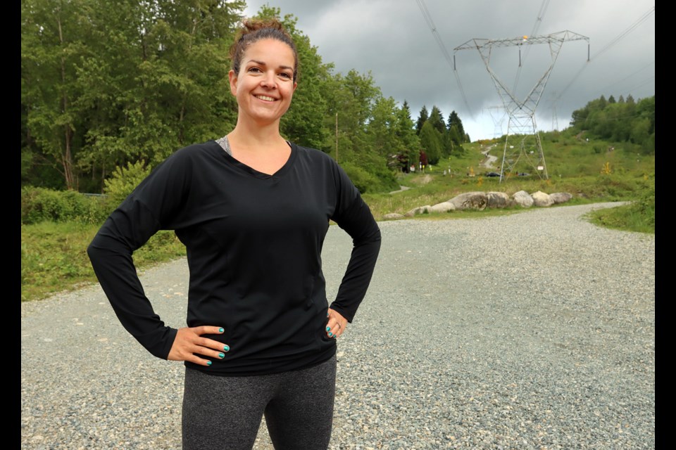 Jenn Geneve is more than 250 days into her quest to climb the Coquitlam Crunch every day for a year. She started by challenging herself to do 50 days in a row.
