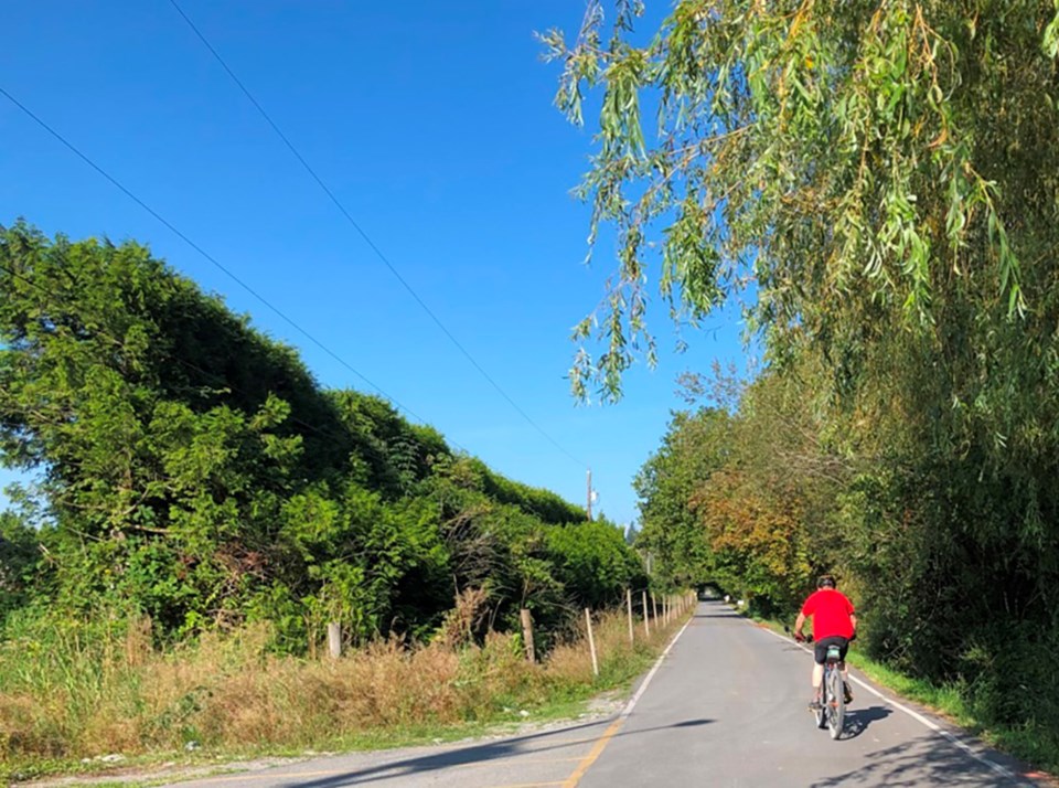 MinnekhadaRegionalParkBikeCyclistCoquitlam