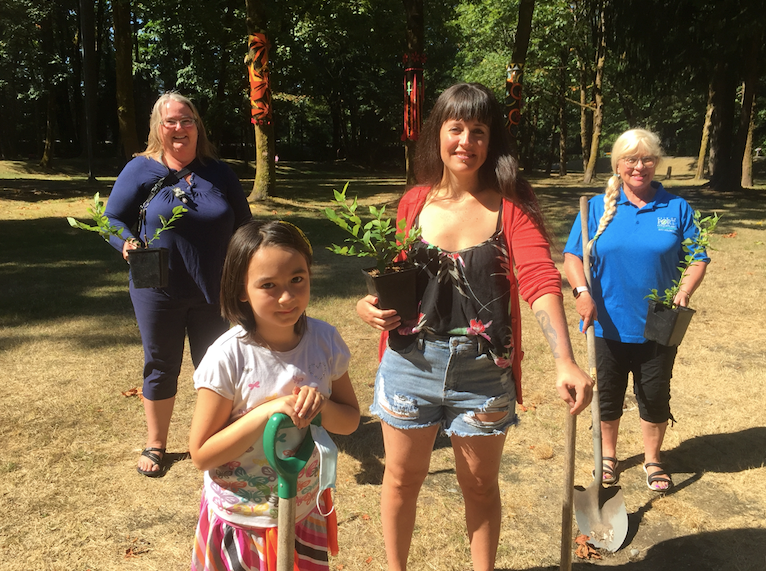 Port Coquitlam rain garden project