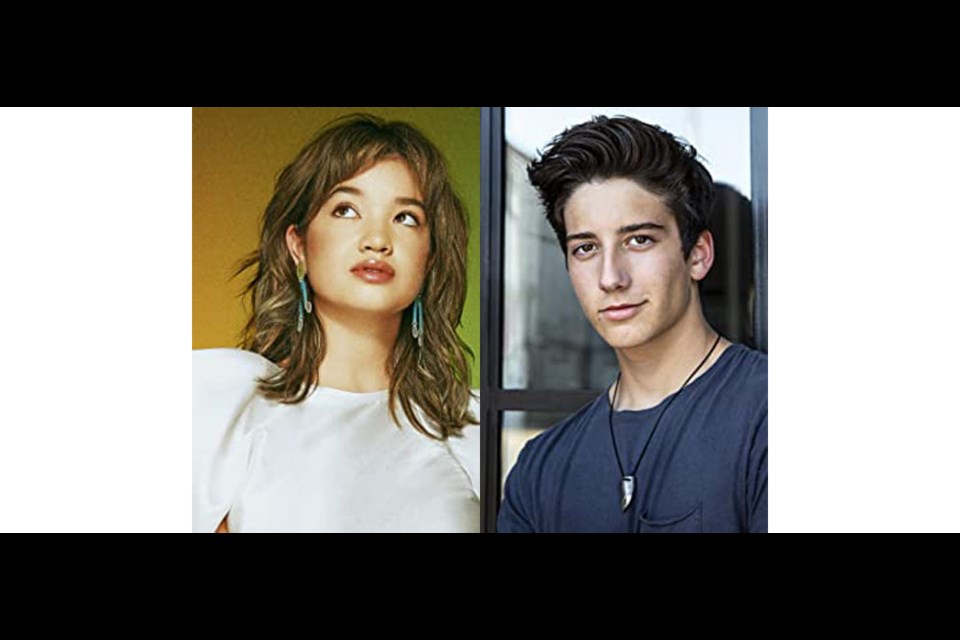  Prom Pact, a teen rom-com movie for Disney+, is being shot at Terry Fox secondary, featuring Peyton Elizabeth Lee and Milo Manheim.