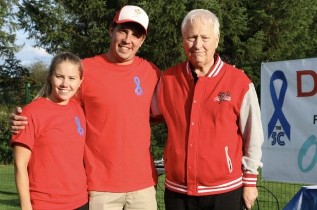 The Goutsisson Family Foundation was dedicated in memory of Ric Sisson (right), set to host a third Tour of the Tri-Cities to raise funds for colon cancer research.