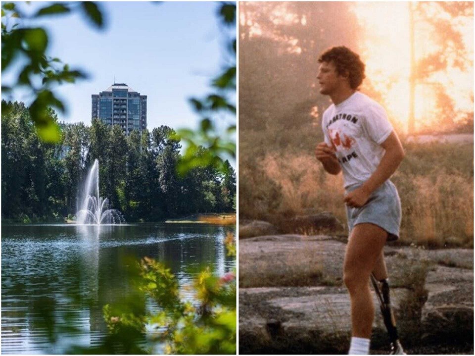 Terry Fox Lafarge Lake Coquitlam