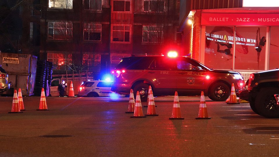 A man was taken to hospital to be treated for serious gunshots wounds from what Coquitlam RCMP are describing as a targeted attack on Austin Avenue the night of Jan. 14, 2022.