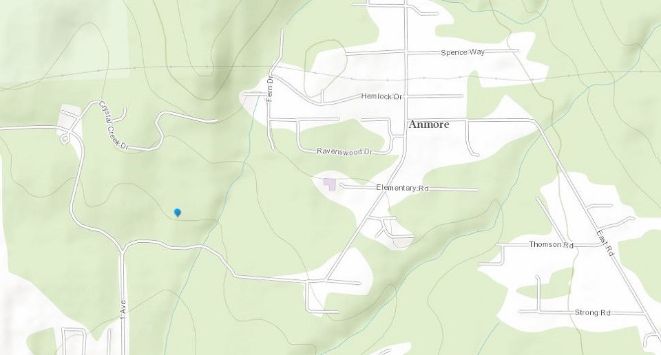 Anmore 1994 remains investigation map - Aug. 10, 2021