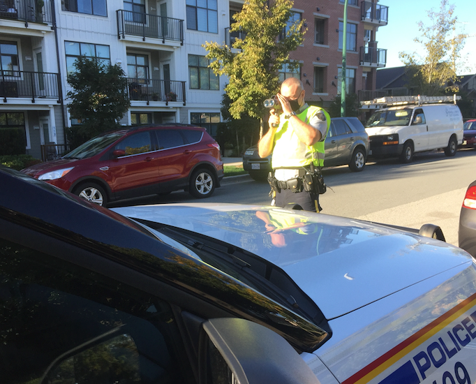 Back to school traffic blitz