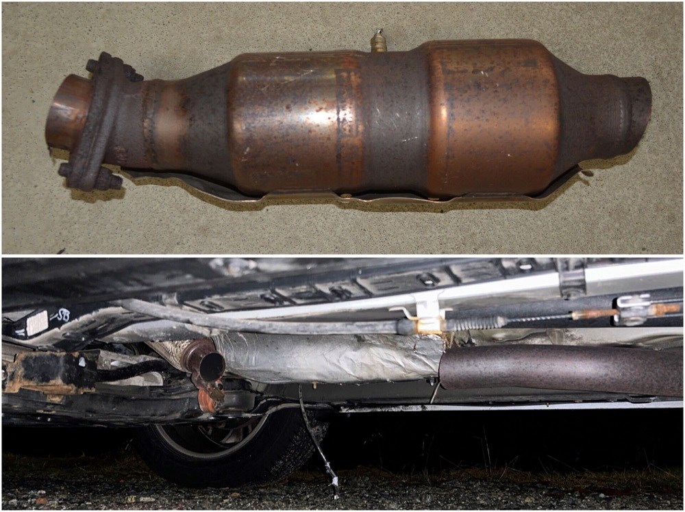 Burnaby man charged in Coquitlam catalytic converter theft